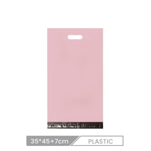 35*45cm 100pcs Custom Thickened Waterproof Clothing Packaging Plastic Shopping Bags